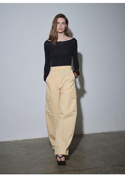 Butter Yellow Carbie Kargo Pantolon