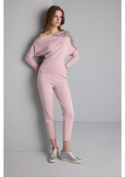 Beli Kordonlu Cepli Triko Pantolon modelleri