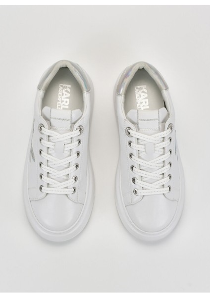Beyaz Kadın Deri Sneaker KL63510A 01S