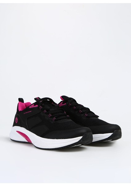 Siyah-Pembe Kadın Sneaker Merına Z Ayakkabı