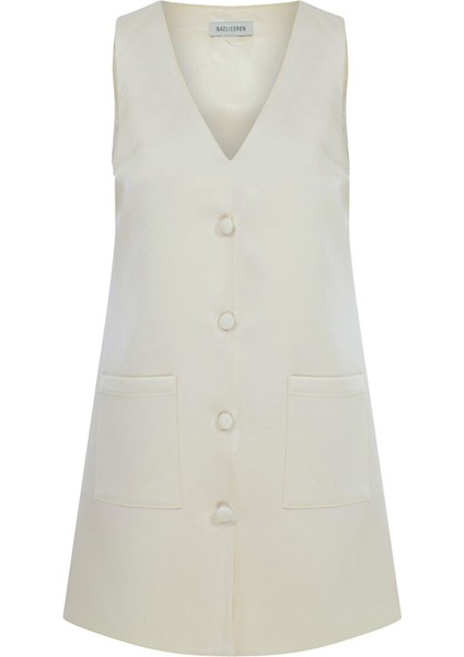 Odessa Mini Elbise Beyaz