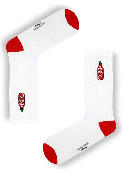 6'lı Fast Food Nakışlı Çorap Seti fırsatları