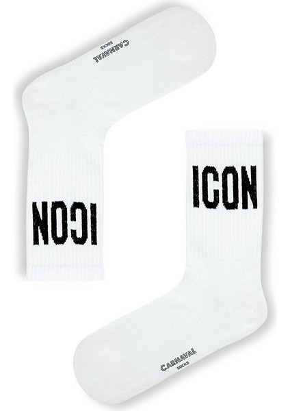 7'li Nyc Yazılı Atletik Renkli Atletik Spor Çorap Set 1040 fiyatları