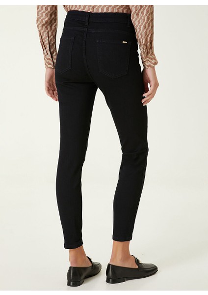 Lacivert Kadın Dar Paça Normal Bel Skinny Fit Push-Up Denim Pantolon 1089378 fırsatları