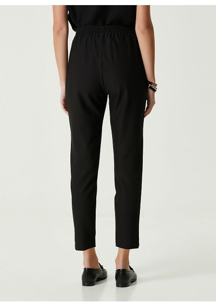 Siyah Kadın Dar Paça Normal Bel Slim Fit Pantolon 1087428 indirimleri