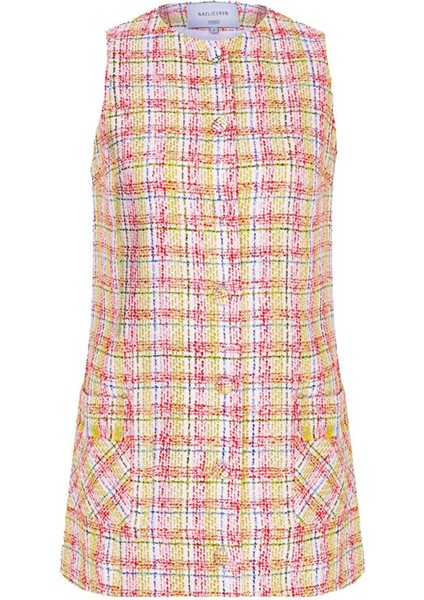 Chloe Koton Tüvit Mini Elbise