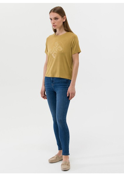Yüksek Bel Dar Paça Skinny Fit Indigo Kadın Denim Pantolon Repto-D.ındıgo modelleri