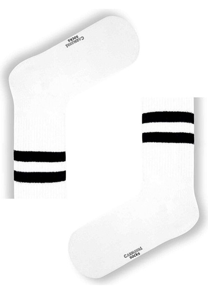 7'li Çemberli Desenli Renkli Spor Çorap Set modelleri