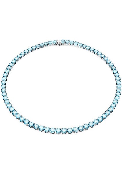 5661187 Swarovski Kolye Matrix:necklace M Aquam/rhs M