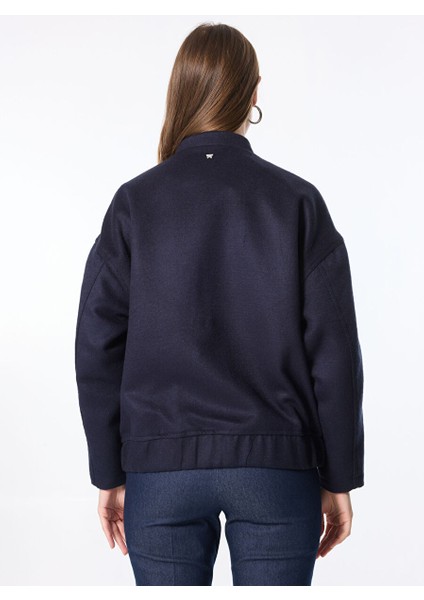 Lacivert Kadın Relaxed Mont W242555410 Navy Dış Giyim indirimleri