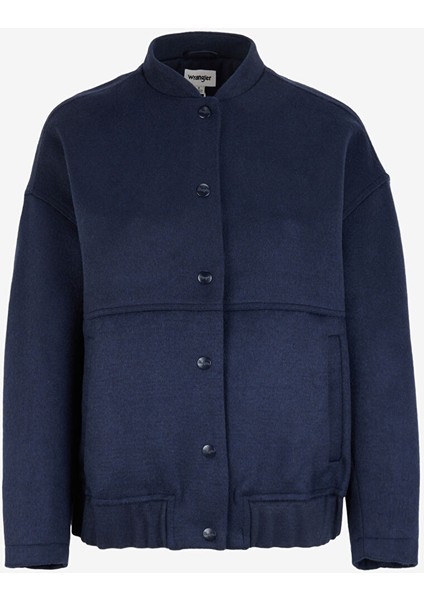 Lacivert Kadın Relaxed Mont W242555410 Navy Dış Giyim