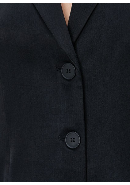Siyah Kadın Regular Fit Yelek 1094903