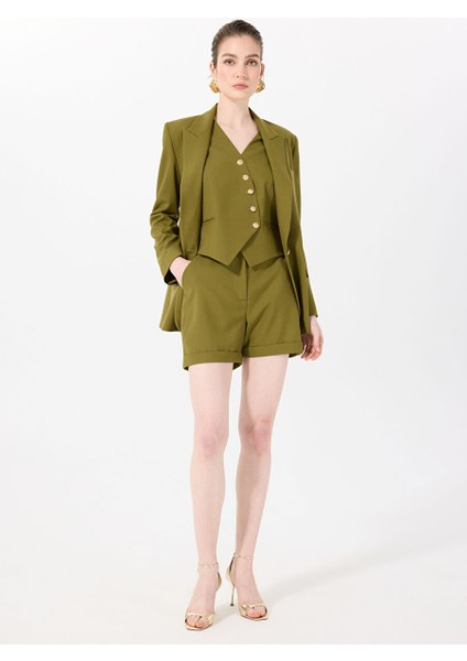 Haki Kadın Normal Ceket The Daıly Jacket 1023