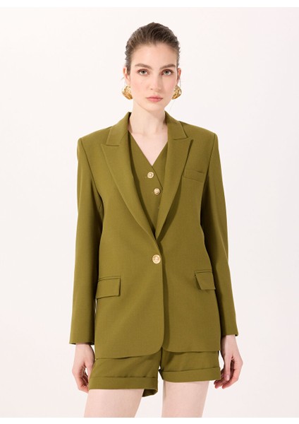 Haki Kadın Normal Ceket The Daıly Jacket 1023