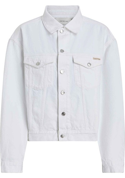 Beyaz Kadın Denim Ceket J20J2251811AA
