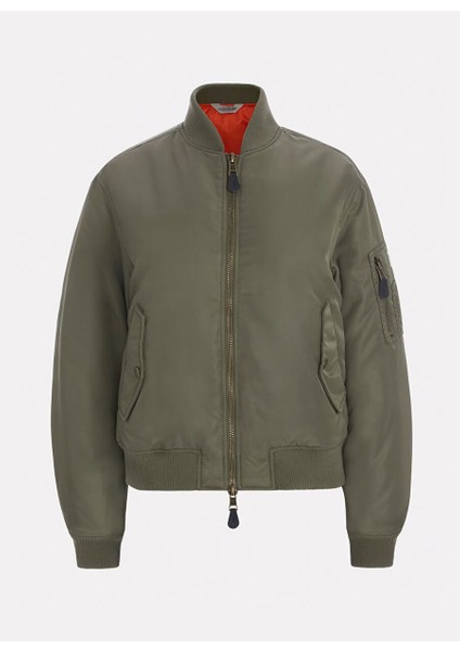 Bomber Desenli Haki Kadın Ceket Gj Bomber Jkt - Recy Nylon Satın 16 indirimleri