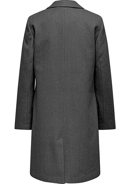 Koyu Gri Kadın Kaşe Kaban Onlnancy Lıfe Coat cc Otw fiyatları