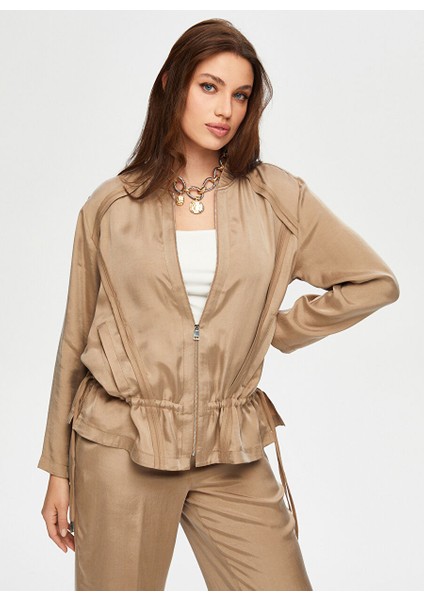 Vizon Kadın Comfort Fit Ceket US25BMB005 modelleri