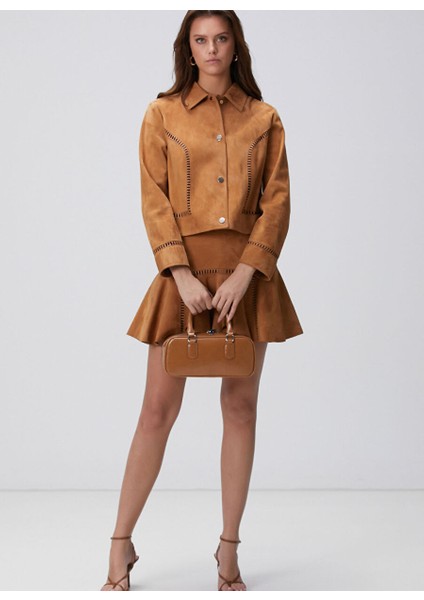Deve Tüyü Kadın Regular Fit Mont 1093870
