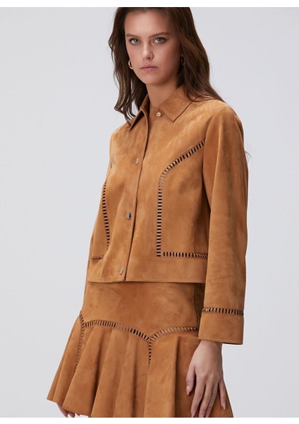 Deve Tüyü Kadın Regular Fit Mont 1093870
