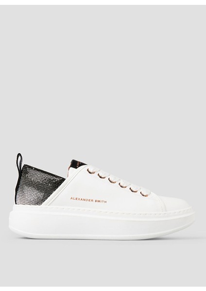 Beyaz Kadın Deri Sneaker ASBBWYW0507WDV