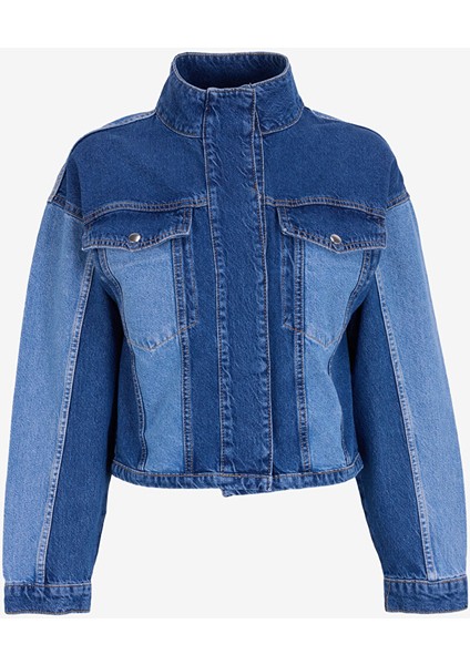 Mavi Kadın Ceket Rahat Blok Denim Ceket M4WL-CKT-1080 indirimleri