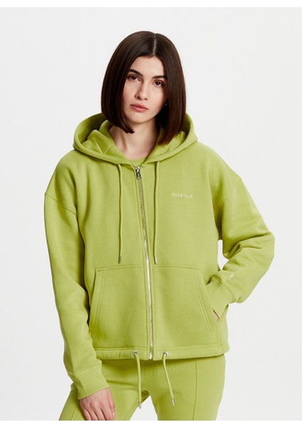 Yeşil Fermuarlı Sweatshirt fırsatları
