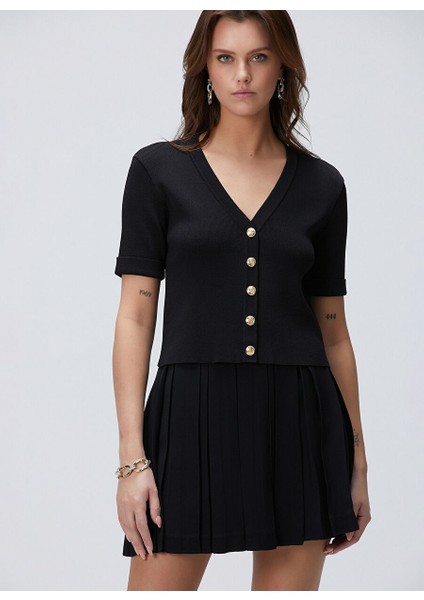 Siyah Kadın Regular Fit Ceket 1094773