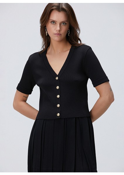 Siyah Kadın Regular Fit Ceket 1094773