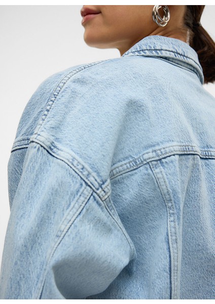Mavi Kadın Oversize Ceket Vmtessa Ls Oversıze Denım Jacket Ga