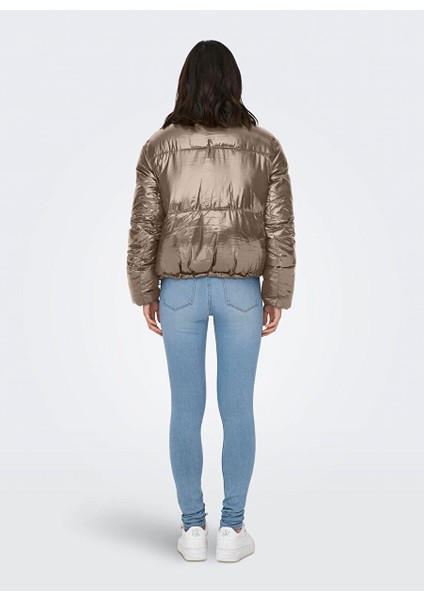 Açık Kahve Kadın Mont Onlsky Short Puffer cc Otw fiyatları