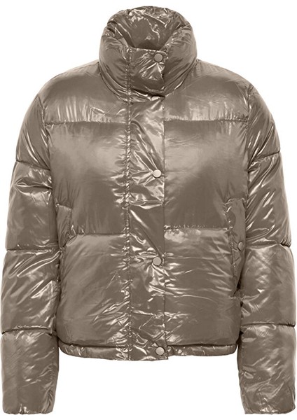 Açık Kahve Kadın Mont Onlsky Short Puffer cc Otw fırsatları