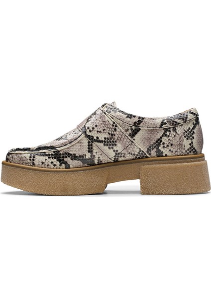 Çok Renkli Kadın Deri Loafer 26178680