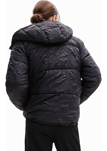 Siyah Kadın Mont 23WWEW72 fırsatları