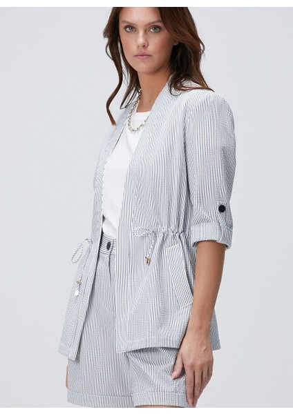 Lacivert Kadın Regular Fit Ceket 1094927