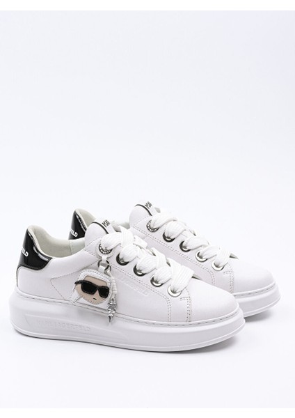 Beyaz Kadın Deri Sneaker KL62576T fiyatları