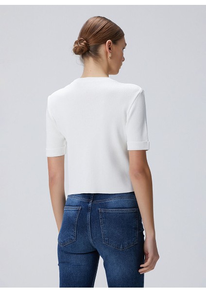 Beyaz Kadın Regular Fit Ceket 1094773 indirimleri