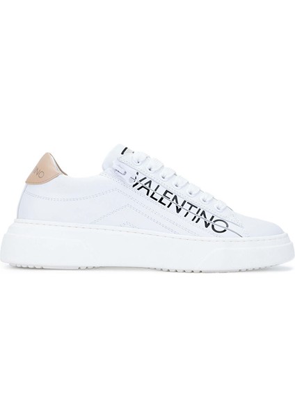 Kadın Hakiki Deri Beyaz/nude Sneakers & Spor Ayakkabı