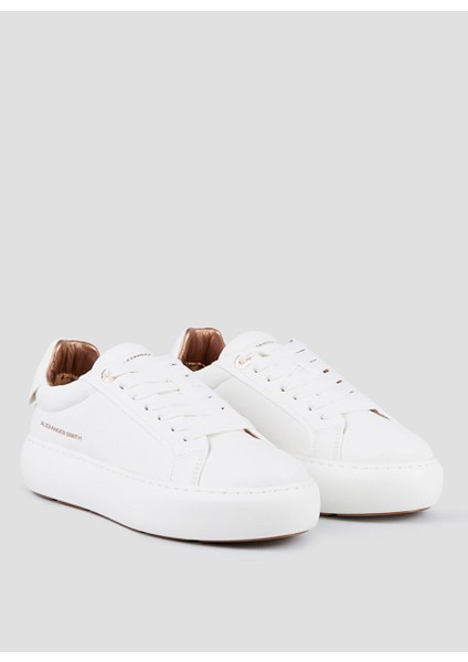 Beyaz Kadın Deri Sneaker ASBBSOW3560TWT fiyatları