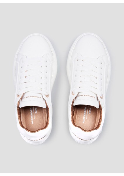 Beyaz Kadın Deri Sneaker ASBBSOW3560TWT modelleri