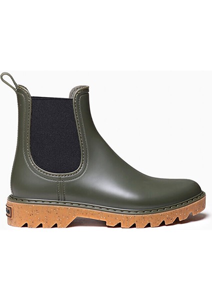 Kadın Bot (Yağmur ) Cali Toni Pons Rain Ankle Boot In Khaki (Caqui)
