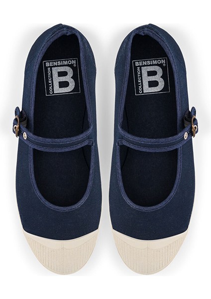 Lacivert Kadın Babet Cotton Babıes Femme
