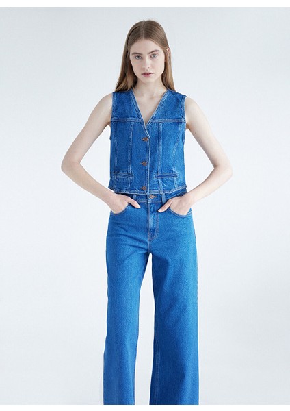 Lacivert Kadın Yelek M1110265-85670 Merlın fiyatları