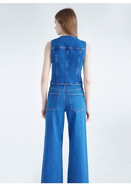 Lacivert Kadın Yelek M1110265-85670 Merlın fırsatları