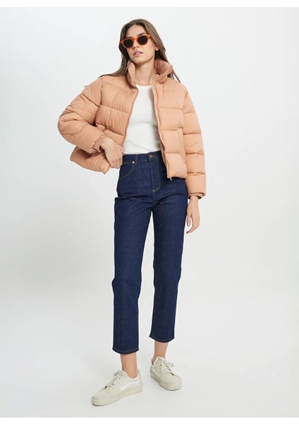 Pembe Kadın Relaxed Mont W242720613 Dusty Pink Dış Giyim fiyatları