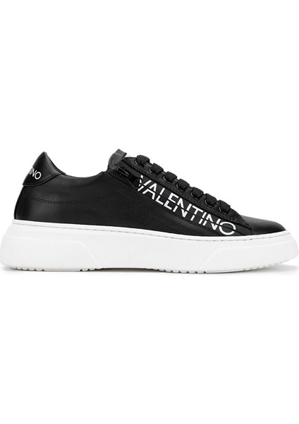 Beyaz-Gümüş Kadın Deri Sneaker 1040 91S3902 Bn Ayk Y24