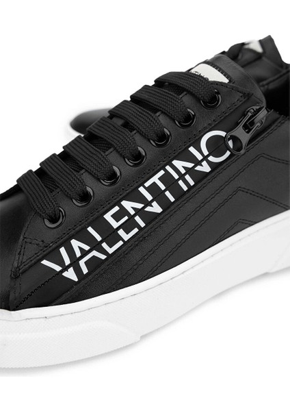 Beyaz-Gümüş Kadın Deri Sneaker 1040 91S3902 Bn Ayk Y24 modelleri
