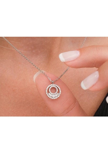 0,35 Ct Tasarım Pırlanta Kolye fiyatları