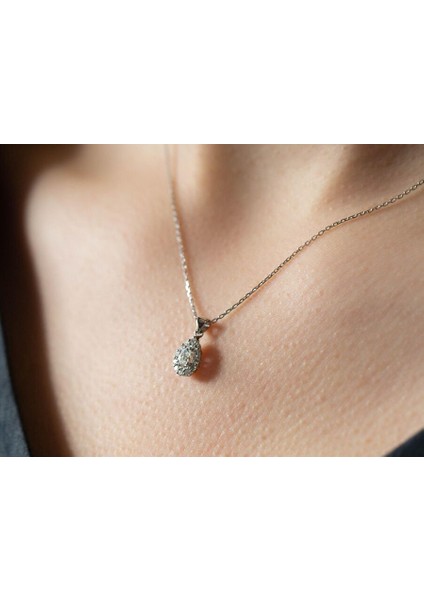 0,21 Ct Tasarım Pırlanta Kolye