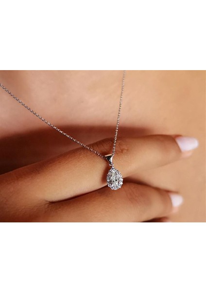 0,21 Ct Tasarım Pırlanta Kolye